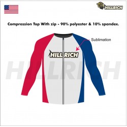 Compression Top with Zip